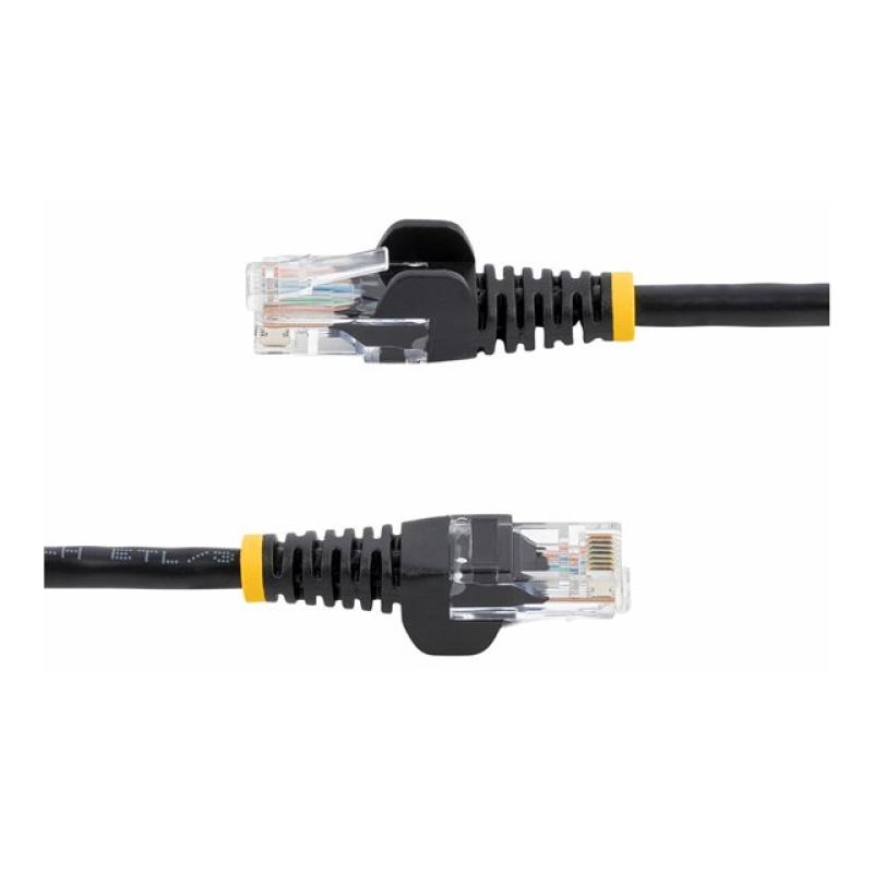 Cable de red startech latiguillo rj45 utp cat5e 3m negro