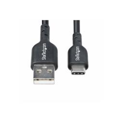 Cable usb tipo a a usb tipo c startech 0.3m - macho - macho - negro