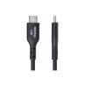Cable usb tipo a a usb tipo c startech 0.3m - macho - macho - negro