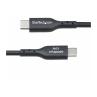 Cable usb tipo a a usb tipo c startech 0.3m - macho - macho - negro