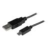 Cable micro usb tipo b a usb tipo a startech 0.5m - macho - macho - negro