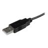 Cable micro usb tipo b a usb tipo a startech 0.5m - macho - macho - negro