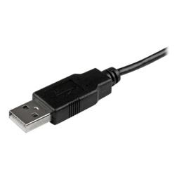 Cable micro usb tipo b a usb tipo a startech 0.5m - macho - macho - negro