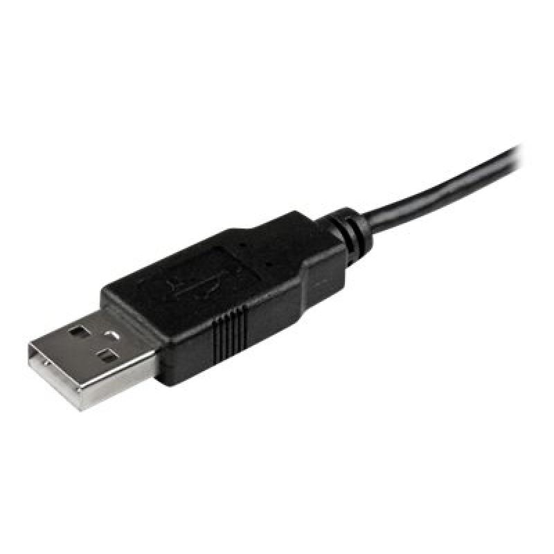 Cable micro usb tipo b a usb tipo a startech 0.5m - macho - macho - negro