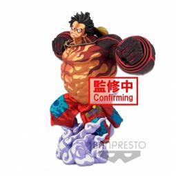 Figura banpresto one piece wanokuni monkey d.luffy gear 4 super masters stars piece 2 dimensions - Imagen 1