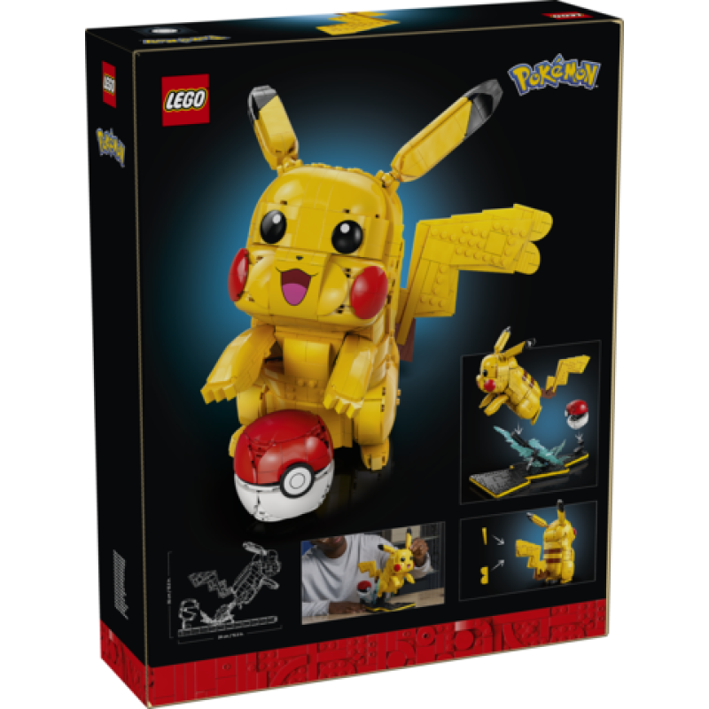 Lego pokemon pikachu y pokeball