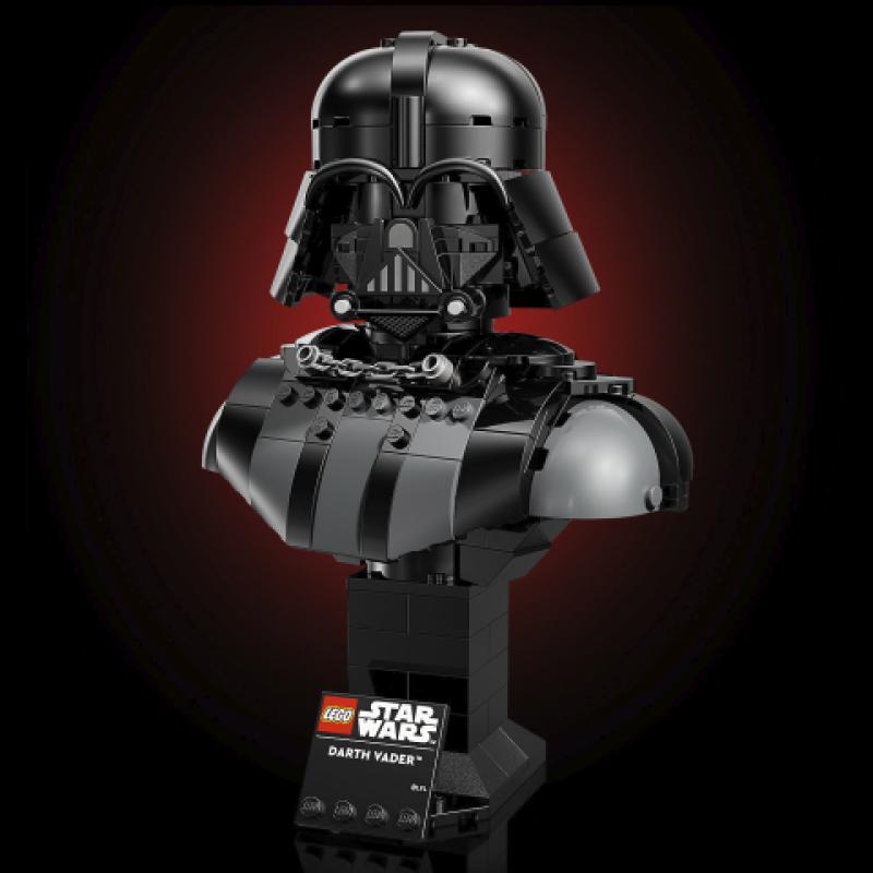 Lego star wars busto de darth vader
