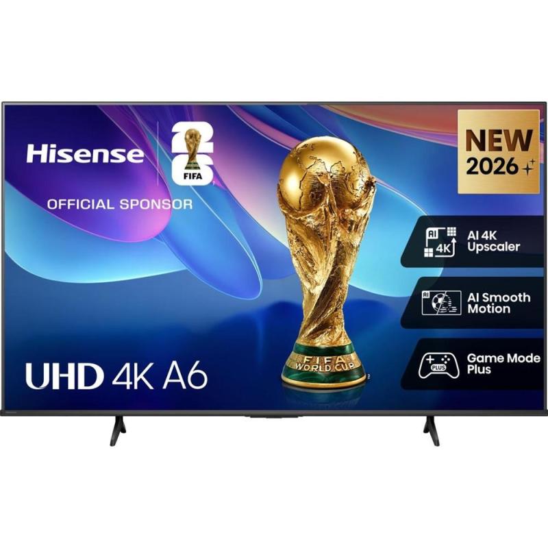 Tv hisense 43 pulgadas qled 4k uhd - 43a6s - smart tv