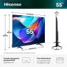 Tv hisense 55 pulgadas qled 4k uhd - 55a6s - smart tv