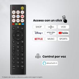 Tv hisense 65 pulgadas mini led 4k uhd - 65e8s - smart tv