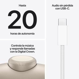 Auriculares apple airpods max 2 inalambrico starlight