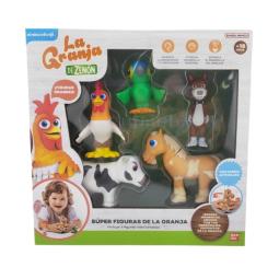 Pack 5 super figuras la granja de zenon