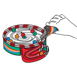 Juego de mesa whirly derby