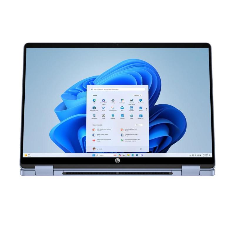 Portátil hp omnibook 5 flip 14 - fp0054ns core 5 - 120u 14 pulgadas - 16gb - ssd 1tb - celeste - w11
