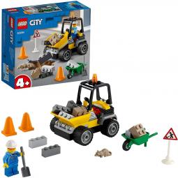 Lego city vehiculo de obras en carretera - Imagen 1