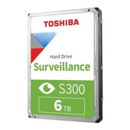 Disco duro interno hdd toshiba s300 6tb 3.5 pulgadas sata hdwt860uzsva