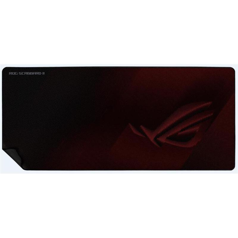 Alfombrilla asus rog scabbard ii antideslizante - repele polvo - aceite - agua - 40x90 cm 90mp0210 - bpua00