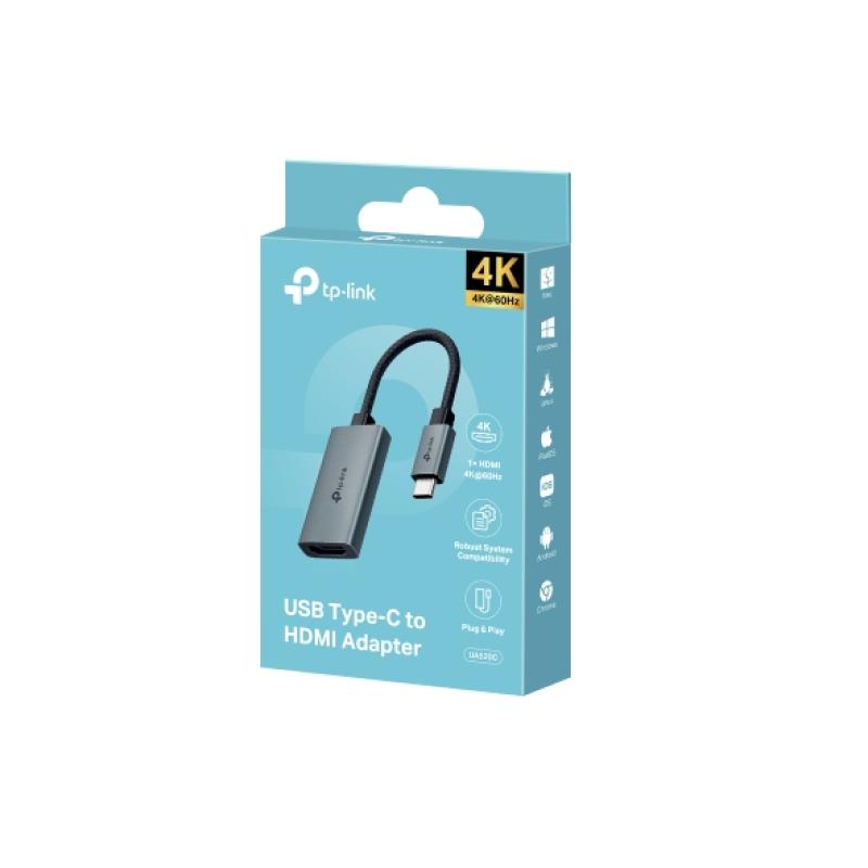 Adaptador usb tipo c a hdmi tp - link macho - hembra
