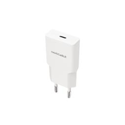 Cargador nanocable usb - c pd 25w blanco