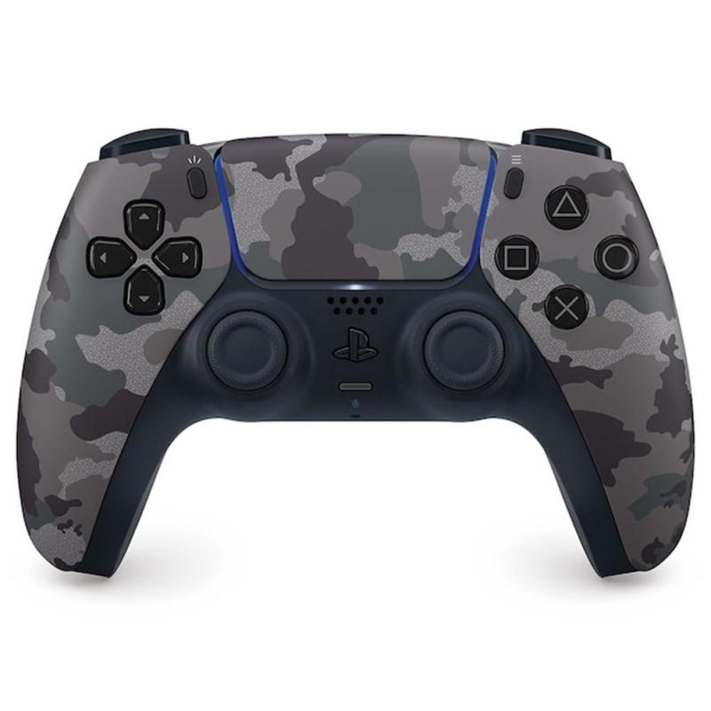 Mando inalámbrico dualsense®grey camouflage : para ps5 - pc - mac y móvil