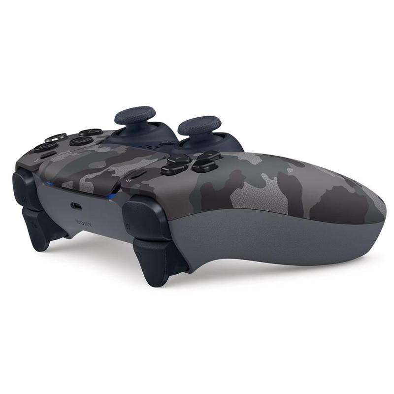 Mando inalámbrico dualsense®grey camouflage : para ps5 - pc - mac y móvil