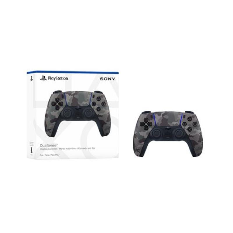 Mando inalámbrico dualsense®grey camouflage : para ps5 - pc - mac y móvil