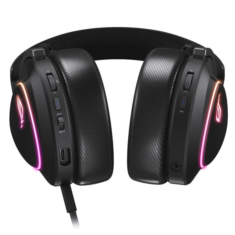 Auriculares gaming asus rog delta ii inalambrico negro