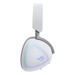 Auriculares gaming asus rog delta ii inalambrico blanco