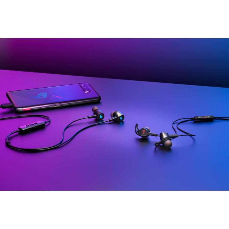 Auriculares gaming asus rog cetra core ii negro