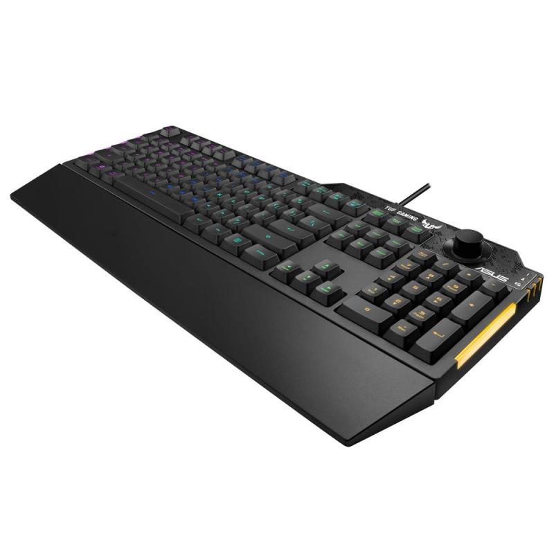 Teclado asus tuf gaming k1 rgb negro