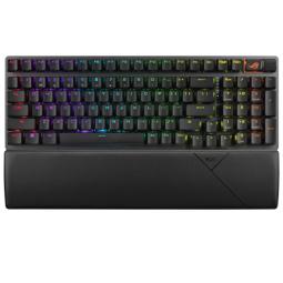 Teclado gaming asus rog strix scope ii 96 inalambrico rgb negro