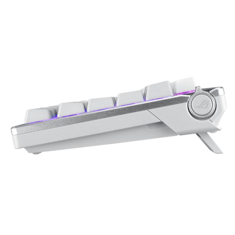 Teclado gaming asus azoth rgb blanco