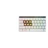 Teclado gaming asus rog falchion rx low profile inalambrico rgb blanco
