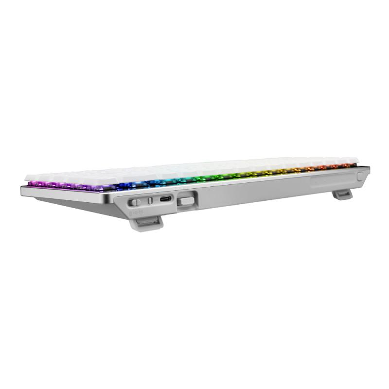 Teclado gaming asus rog falchion rx low profile inalambrico rgb blanco