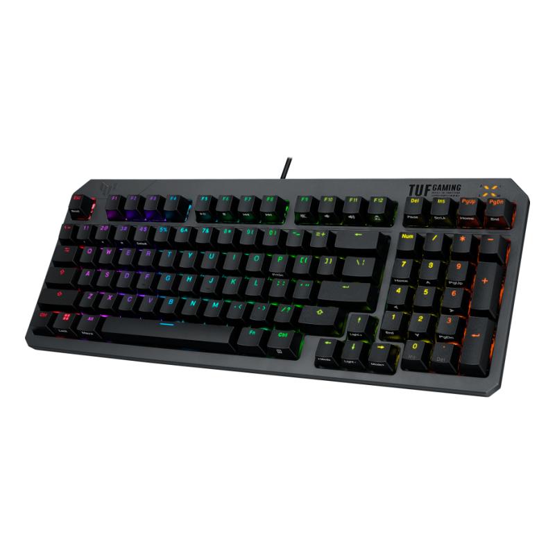 Teclado asus tuf gaming k3 gen ii rgb negro
