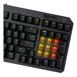 Teclado asus tuf gaming k3 gen ii rgb negro