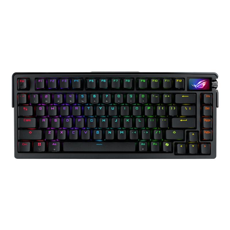 Teclado gaming asus rog azoth extreme inalambrico rgb negro ingles