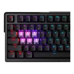Teclado gaming asus rog azoth extreme inalambrico rgb negro ingles