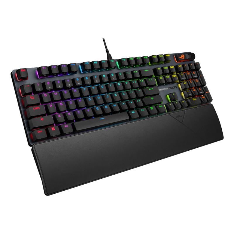 Teclado gaming asus rog strix scope ii x rgb negro