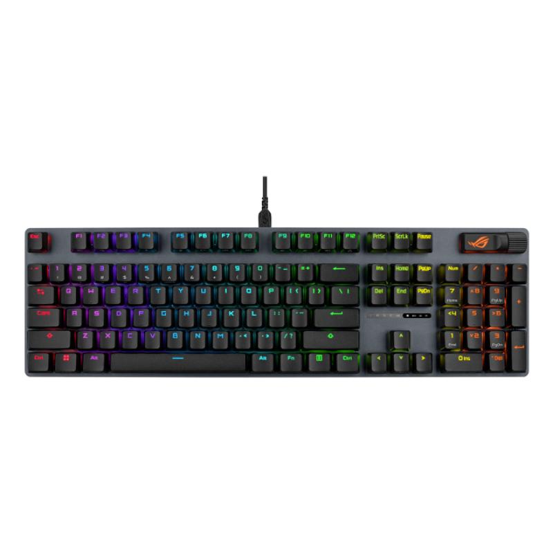 Teclado gaming asus rog strix scope ii x rgb negro