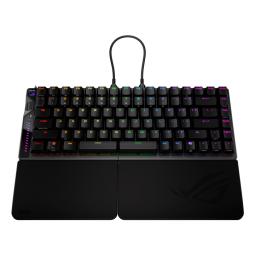 Teclado gaming asus rog falcata inalambrico rgb negro ingles