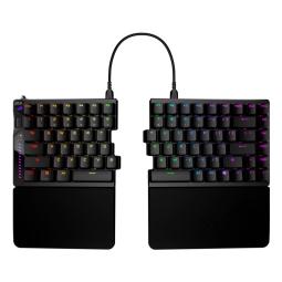 Teclado gaming asus rog falcata inalambrico rgb negro ingles