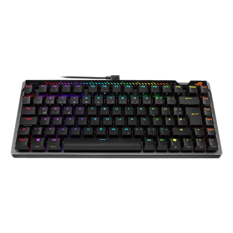 Teclado gaming asus rog falchion ace 75 he rgb negro