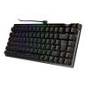 Teclado gaming asus rog falchion ace 75 he rgb negro