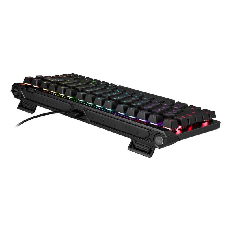 Teclado gaming asus rog falchion ace 75 he rgb negro