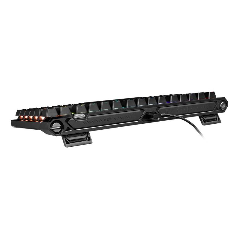 Teclado gaming asus rog falchion ace 75 he rgb negro