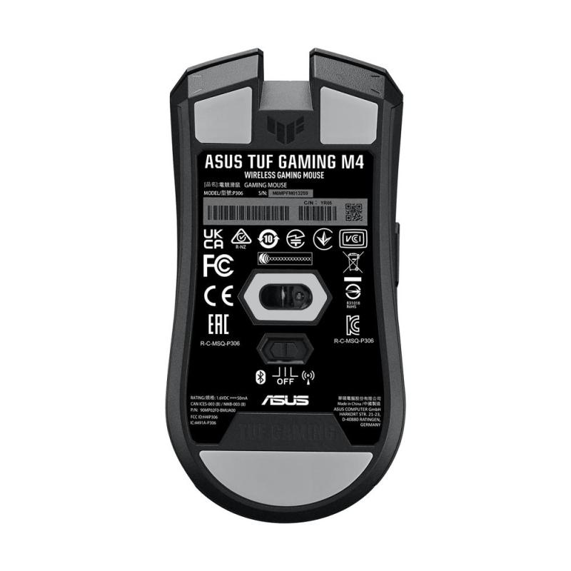Raton inalambrico asus tuf gaming m4 inalambrico negro