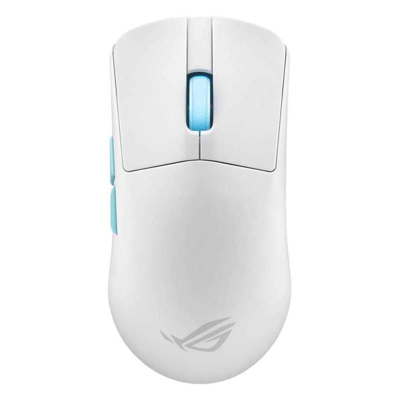 Raton inalambrico gaming asus rog harpe ace aim lab edition blanco