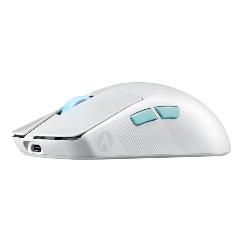 Raton inalambrico gaming asus rog harpe ace aim lab edition blanco