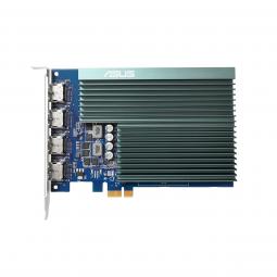 Tarjeta gráfica asus nvidia gt730 - 4h - dl - 2gd5 2gb gddr5 hdmi x4 - Imagen 1